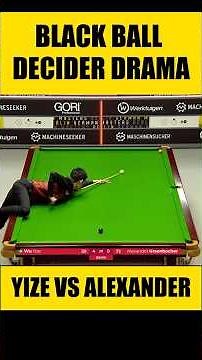 Unbelievable Black Ball Finish! Wu Yize vs Alexander Ursenbacher 2025