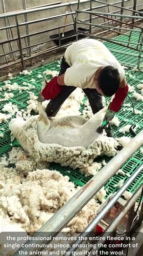 Sheep Shearing Using Electric Clippers
