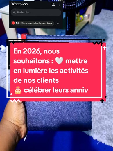 ✨ NOUVELLE INITIATIVE L’AUTHENTIK – 2026 ✨ À L’AUTHENTIK, vous n’êtes pas de simples clients. Vous êtes une partie de notre histoire. En 2026, nous souhaitons : 🤍 mettre en lumière les activités de nos clients 🎂 célébrer leurs anniversaires Parce que nous croyons que chaque client mérite d’être honoré, reconnu et célébré. Si vous souhaitez faire partie de cette belle initiative, merci de nous répondre OUI et de remplir la fiche client L’AUTHENTIK. Votre activité mérite d’être connue. Votre ann