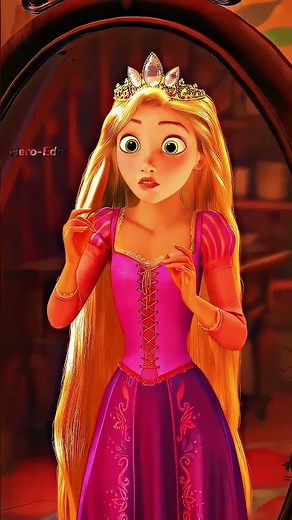 Rapunzel’s Glow 🌼 Magical Edit from Disney’s Tangled