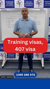 407 Visa Explained in 1 Minute!⏱️ 🔑 The 407 visa process involves THREE key applications: 1️⃣ Sponsorship: Attach employer docs like profit & loss, ABN, ACN, and more. 2️⃣ Nomination: Submit your training plan, which determines your visa duration (12–24 months). 3️⃣ Visa: Provide your ID, education, and experience docs. Eligibility requires at least 1 year of relevant experience or education. ⚠️ Remember, this is a summary—always seek advice from a migration agent for detailed consultation. Boo