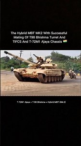 Indian Army HybridTank(T-90 Turret on T-72 Ajeya Chassis) #youtubeshorts#indianarmy#army#indian#tank