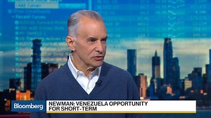 Jay Newman Says Venezuela Investors Face Torturous, Long Road