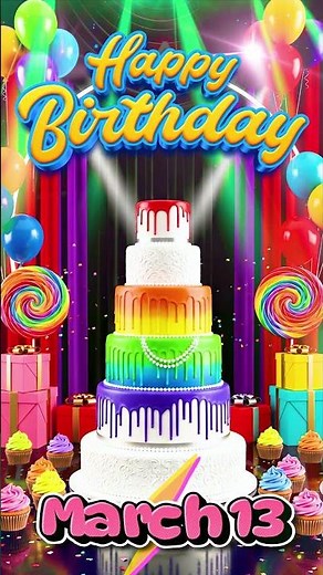 MARCH 13! 🎉 Ultimate Happy Birthday Remix 🎂 Feel The Birthday Beat