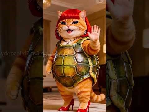 This ai tabby cat_ai video _funny video 📷