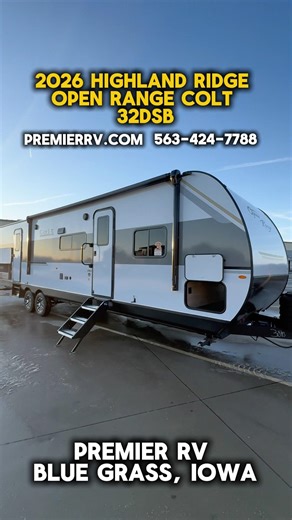 The bunkhouse in this RV is AWESOME! - 2026 Open Range Colt 32DSB