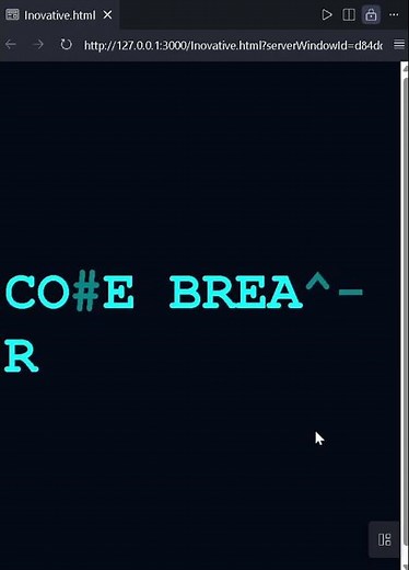 Decrypting the Future ⚡ HTML Text Scramble Effect | Code Breaker #coding #html #css #creative
