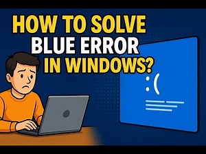 💥 How to Fix Blue Screen Error in Windows 10/11 💻 | Solve BSOD Problem Step-by-Step 🛠️