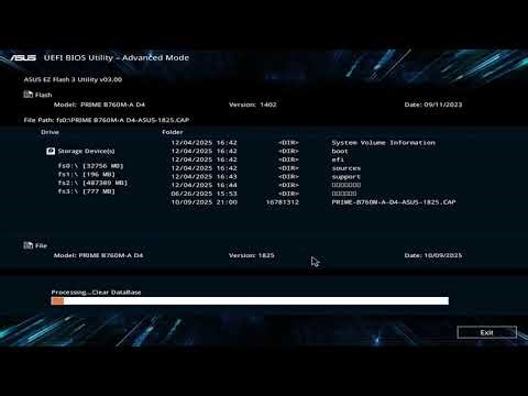 ASUS PRIME B760M-A D4 How To BIOS Update EZ Flash 3 Utility #ASUS #UEFI