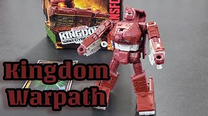 Watch Transformers Kingdom Warpath Review on Amazon Live