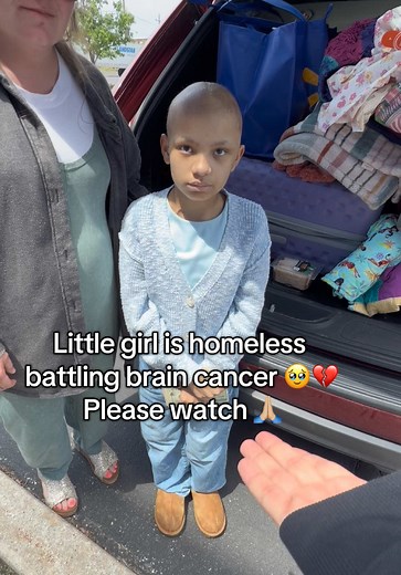 Jazzy is homeless & her cancer has spread into her brain & spine 🥹💔 She’s only 10 years old & has had cancer for over 7 years. Hoping the TikTok community comes together to change her life ❤️ #family #love #kindness
