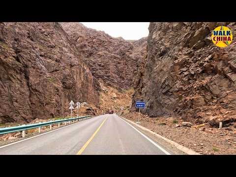 Secret Xinjiang: Driving Beneath the Crushing Tianshan Mountains | 4K