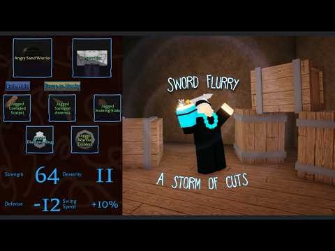 Roblox | Pilgrammed | General Sword | Sandpod Antena | Sword Flurry | Check Desc