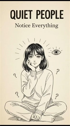 Why Quiet People Notice Everything (Hidden Psychology) #psychologyfacts #quietpeople #introvert