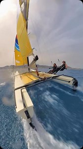 At a certain speed, the Hobie 18 starts to hum like a happy whale. A high-pitched song that cuts through the wind and waves, impossible to ignore. Video by @martinwcox @insta360 @roosterkit #sailuniversedaily #sailing #sailinglovers #sailinglife #sailinstagram #sail #sails #sailing⛵️ #sailing_feature #sea #sails #photooftheday #instasailing #instasail #instasailing #cruising #sailboat #sailboats #instasailing #sailinginstagram #boatlife #sailing #classicsailboat #boatride #freedom | Sail Univers