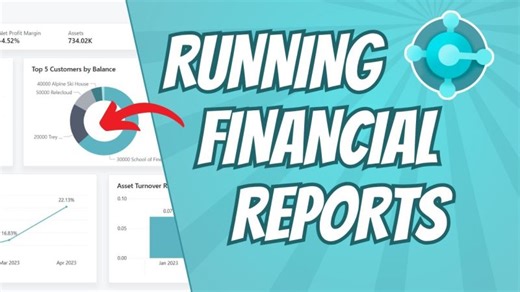 Running Financial Reports in Business Central | Step-by-Step Guide | Opal Business Solutions