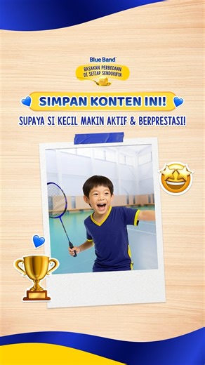 52K views · 3K reactions | Mau si kecil jadi aktif dan berprestasi,...