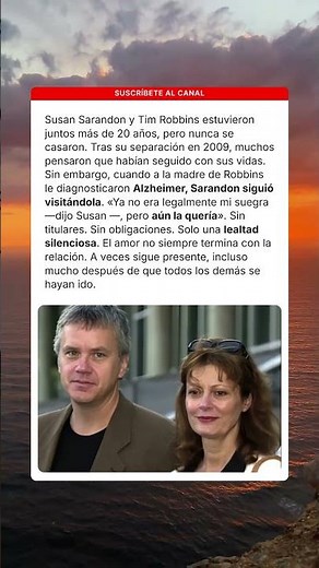 Lealtad Susan Sarandon Tim Robbins