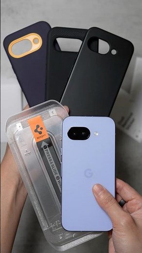 Spigen Cases and Screen Protector for Pixel 9a!