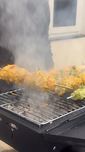 Tandoori Night at Home A cozy spread with creamy, herby, and spicy grills — perfect for an easy, indulgent evening. Malai Broccoli Marinade: Hung curd mixed with cashew paste, cheese blended with cream, elaichi powder, jeera powder, salt, pepper, ginger–garlic paste, and a pinch of powdered sugar (optional). Mix well, coat almost-boiled broccoli, then grill on barbecue. Hariyali Marinade: Hung curd green chutney made by blending basil, pudina, ginger, and green chilli; add roasted besan for bind