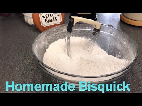Super Easy Homemade Bread- Making Our Own ￼Bisquick Mix Perfect For biscuits Pancakes Or dumplings!