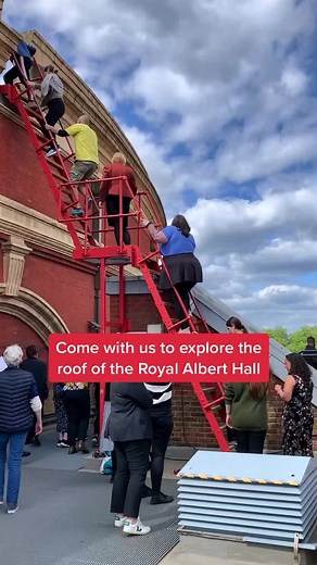 Such a fascinating staff tour! Although wouldn’t recommend if you’re scared of heights 😬 | Royal Albert Hall