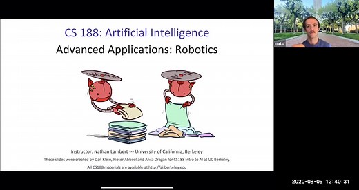 加州大学伯克利分校 CS188 人工智能导论 Introduction to Artificial Intelligence（Summer 2020）