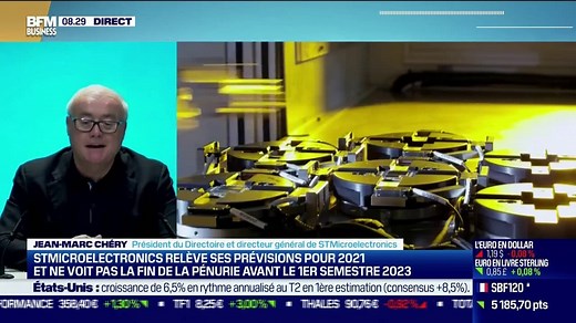 Jean-Marc Chéry, CEO de STMicroelectronics: "Il n'y a pas d'effet d'opportunité de notre part, c'est d'abord un levier opérationnel dans un environnement de prix"