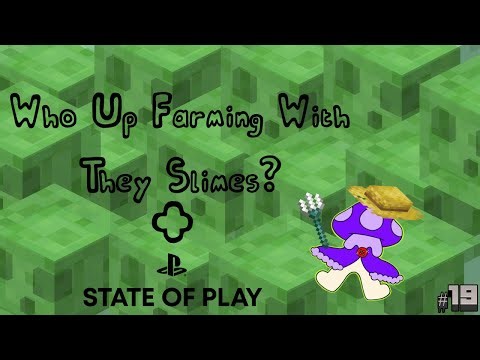 Who Up Farming With They Slimes? 🟢👨‍🌾 Also State of Play! | Minecraft Skyblock & PS State of Play