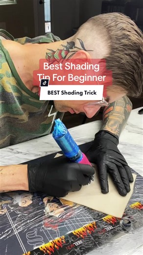 This is the shading trick that changed everything for me. #learntotattoo #beginnertattooartist #howtotattooforbeginners #tattootips #shadingtutorial