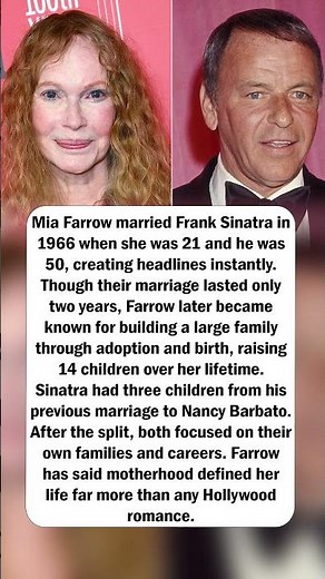 Mia Farrow, Sinatra and Family Legacy