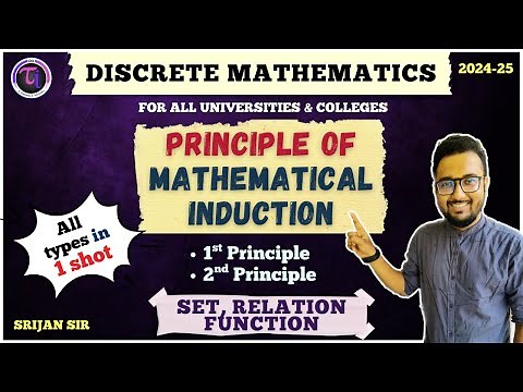 Principle of Mathematical Induction | All Types | PYQs | Discrete Mathematics