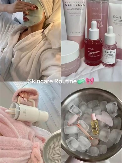 💧”“Step-by-step skincare for that glass skin glow ✨”#skincare#glowingskin#skincareroutine#beautytips