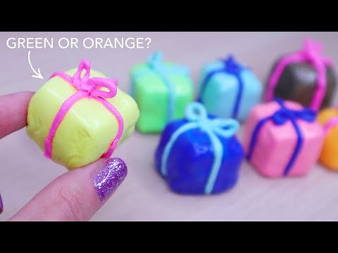 Clay Cracking ASMR! Guess the color inside challenge! Clay popping