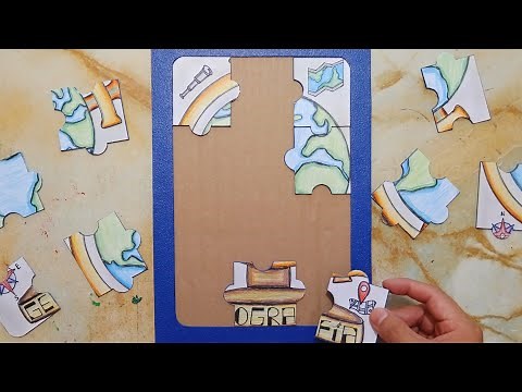 Como Hacer un ROMPECABEZAS Casero - Puzzle