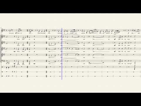 How Great Thou Art - Pentatonix (Full Sheet Music w/ Lyrics)