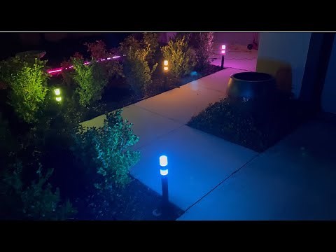 Outdoor Path Lights RGBIC by Govee Install and Specifications