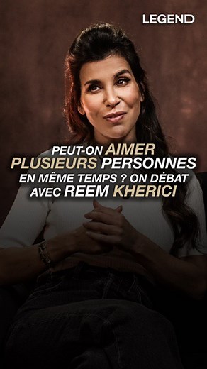 311K views · 4.2K reactions | Peut-on aimer plusieurs personnes en même temps ? on débat avec Reem Kherici ⬆️ L’interview complète est disponible sur la chaîne YouTube de LEGEND ainsi qu’en podcast sur toutes les plateformes  #legend #legendmedia #guillaumepley #reemkherici | Legend | Facebook