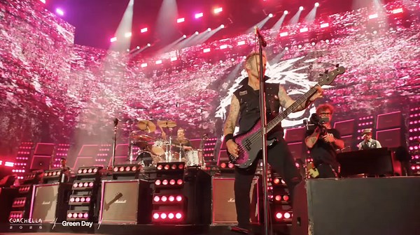 Green Day Live Performance at Coachella 2025