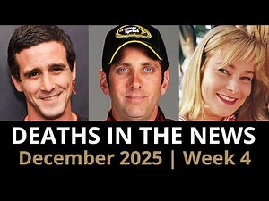 Who Died This Week | December 2025 #4 Celebrity Deaths & More
