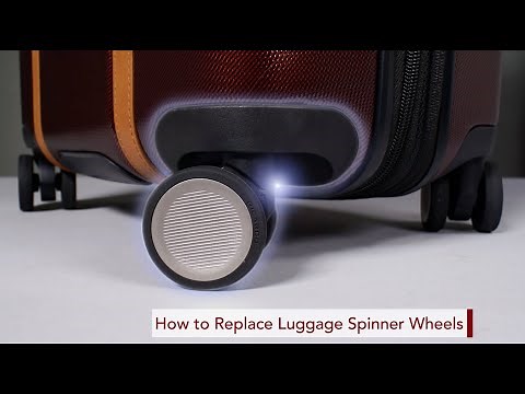 How to Replace Your Ricardo Luggage Spinner Wheels