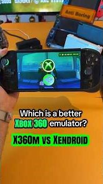 Which is a better Xbox 360 Emulator? X360 Mobile vs Xendroid #xendroid #x360m #xbox360 #odin2portal