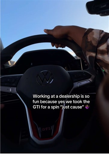 When it’s slow on a Saturday so you figure you’ll feel out the #GTI 👀 #autobahn #volkswagen #joyride #workflow