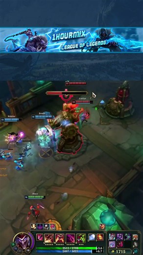 Shaco - Moment No 522 #shorts #leagueoflegends #moment #hourmix @1HourMixLegends