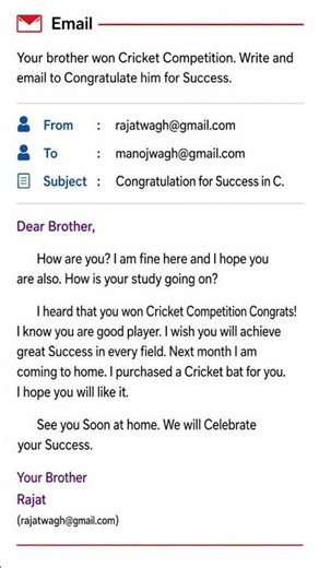 Email 🔥 | Class 12 | Email writing | email format