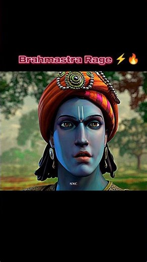 Ashwatthama's Divine Weapon: The Brahmastra 🔱 #kurukshetra #mahabharat #lordkrishna #shortsviral