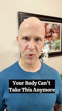Your Body Can’t Take This Anymore! #drmandell #body #stress #sick