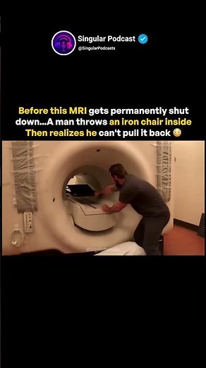 This MRI Magnet Is Absolutely Terrifying 😳