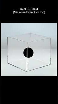 SCP-094 | Miniature Event Horizon (SCP Library)