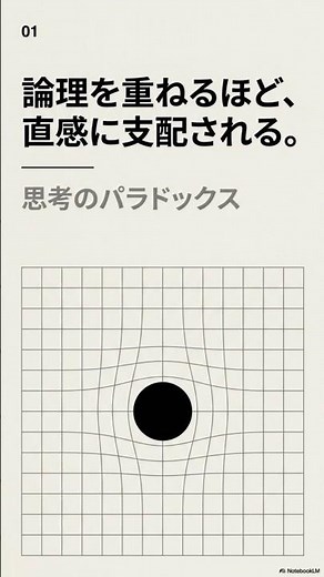 熟考したという実感／あなたの論理は「直感の言い訳」になっていないか？ #思考のデバッグ